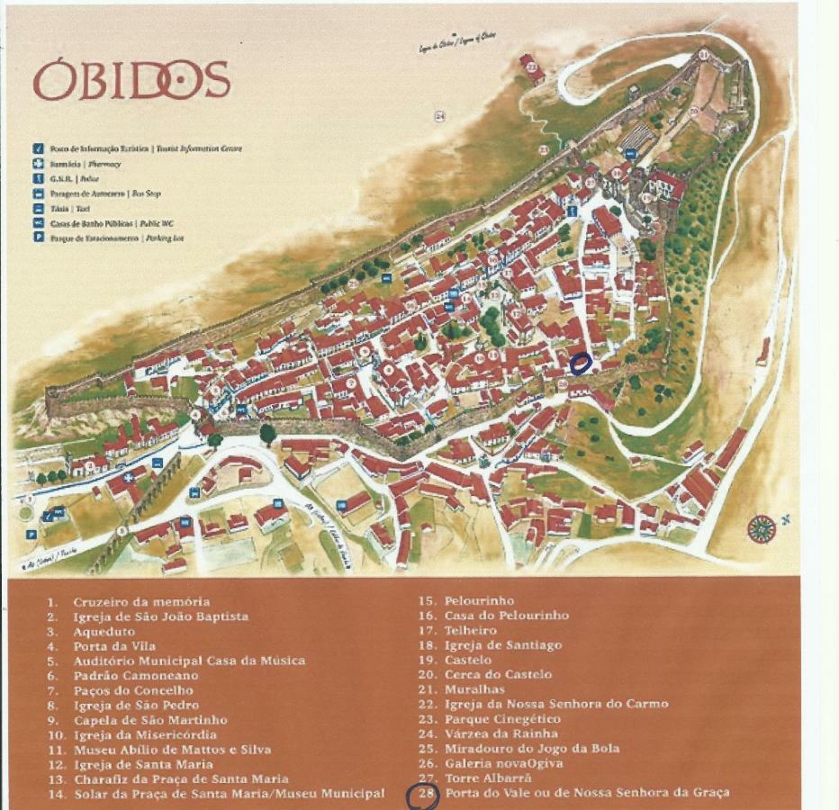 Charming House Obidos Villa Ngoại thất bức ảnh